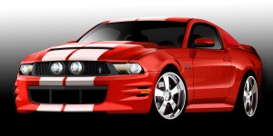 2010 Ford Mustang by 3dCarbon