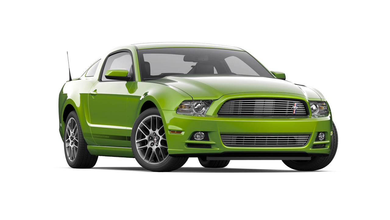 Форд Мустанг босс 2013 Green