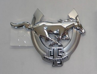 45thAnniversaryMustangBadge