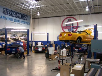 The Shelby SS is being built at Shelby American in Las Vegas