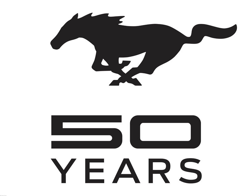 FordMustang50thanniversary-logo