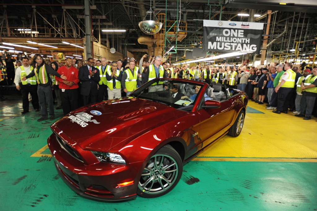 1 millionth Mustang Celebration at Flat Rock Assembly Plant
