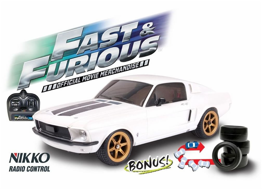 Cesta Talentoso cartucho Fast and Furious 6 Nikko Radio Control 69' Ford Mustang - Mustang Specs