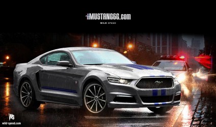 2015 Mustang Render (Silver) - Mustang6G