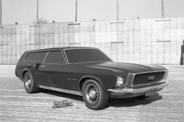 Ford Mustangs That Never Were: 1966 Mustang station wagon