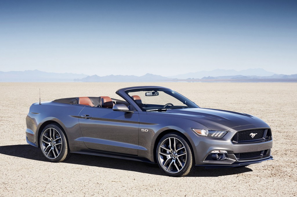 The all-new 2015 Ford Mustang Convertible