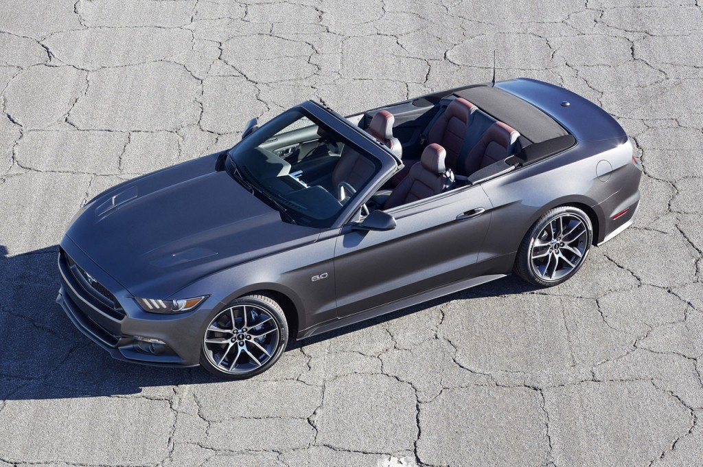 The all-new 2015 Ford Mustang Convertible