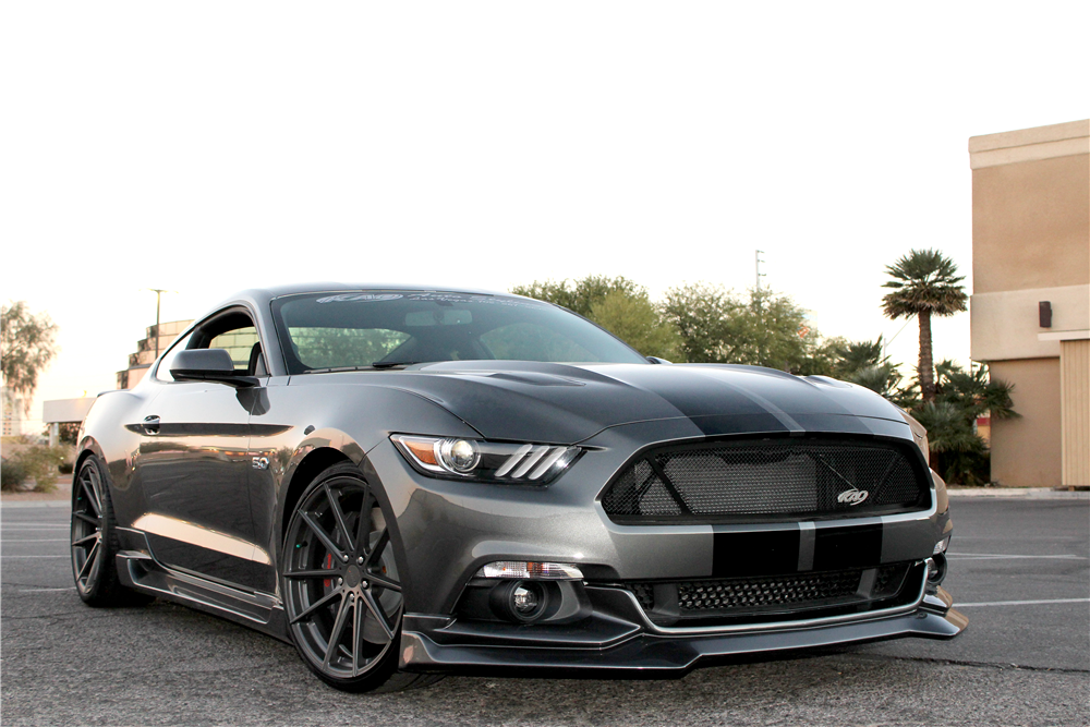 Barrett Jackson Custom 2016 Ford Mustang Gt From Sema Up For Grabs Mustang Specs