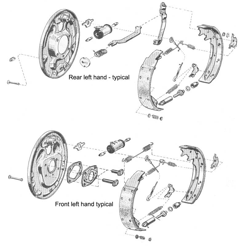 1966 Mustang Brakes Drum