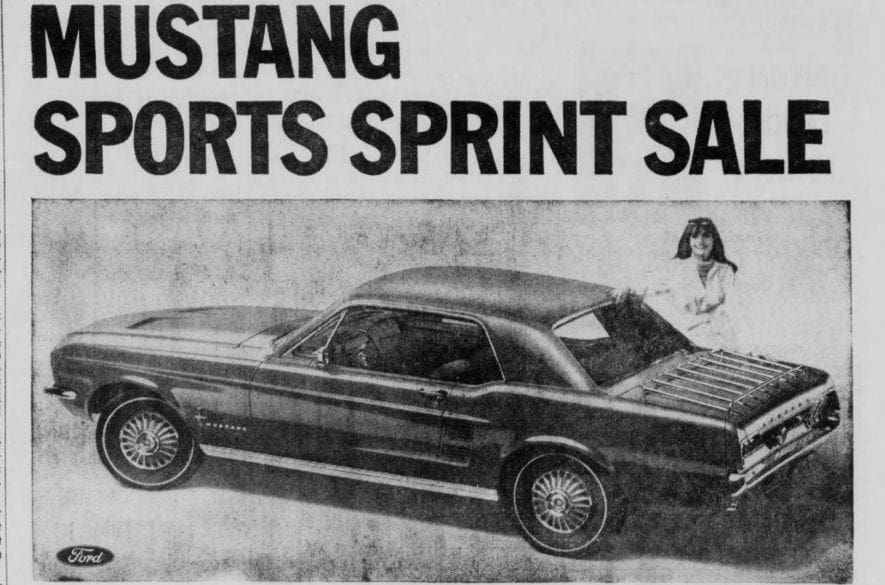 1967 Ford Mustang Centennial Sports Sprint
