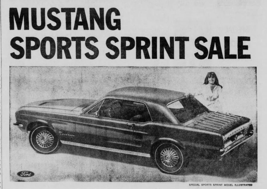 1967 Ford Mustang Centennial Sports Sprint