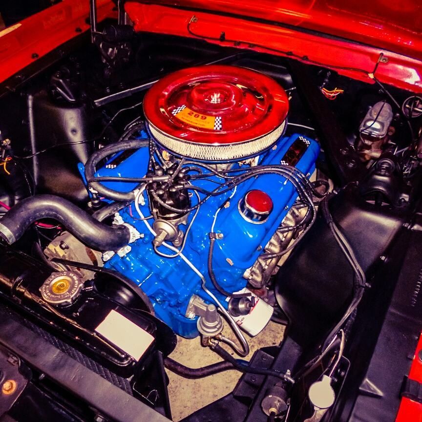 1966 mustang v8 engine