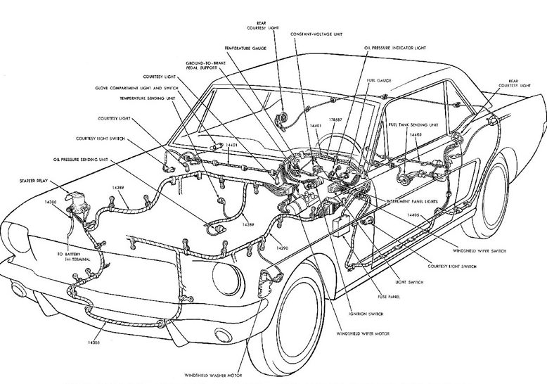 1966 Mustang - Electrical Drawings