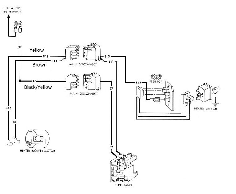 1966 Mustang Electrical Drawings