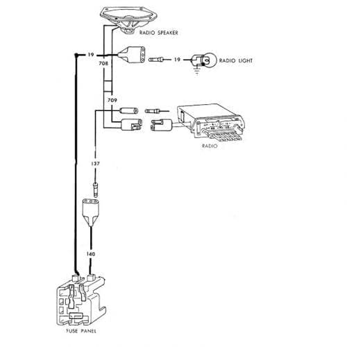 1969 Mustang Radio Wiring Diagram