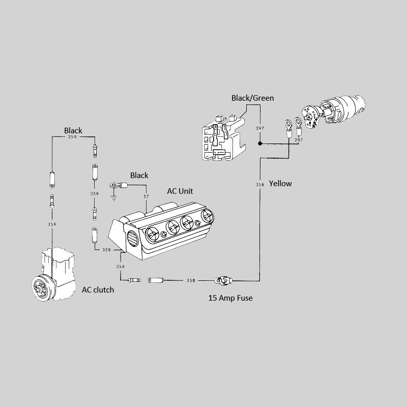 1966 Mustang Air Conditioner Wiring Diagram