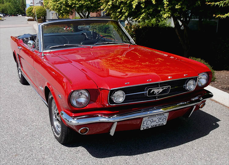 1965 mustang emissions