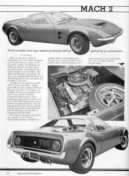 1967 Ford Mustang Mach 2 Concept Ultimate Guide