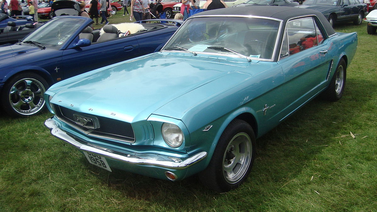 Twilight Turquoise 1964 Ford Mustang