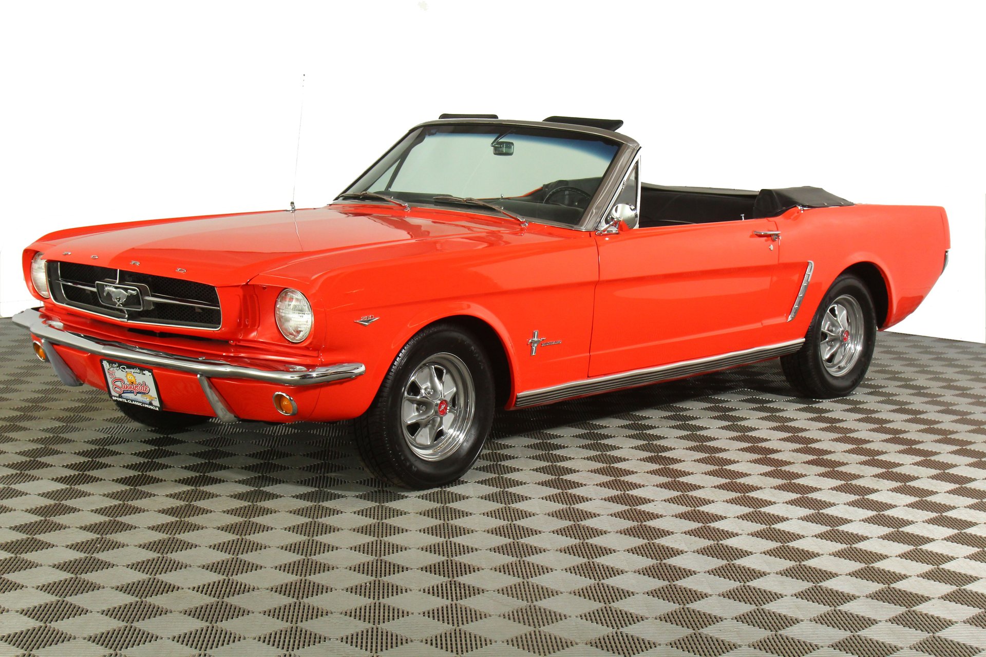 Poppy Red 1964 Ford Mustang