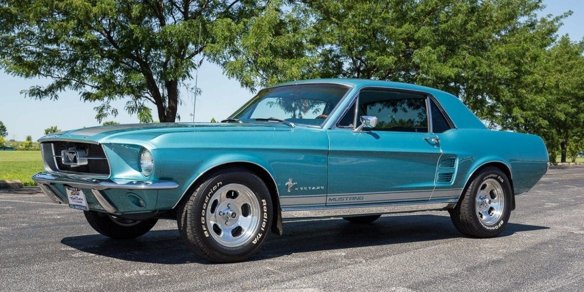 1967 Mustang Colors