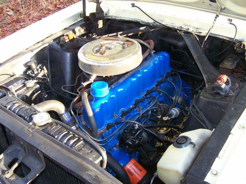 1968 mustang inline 6