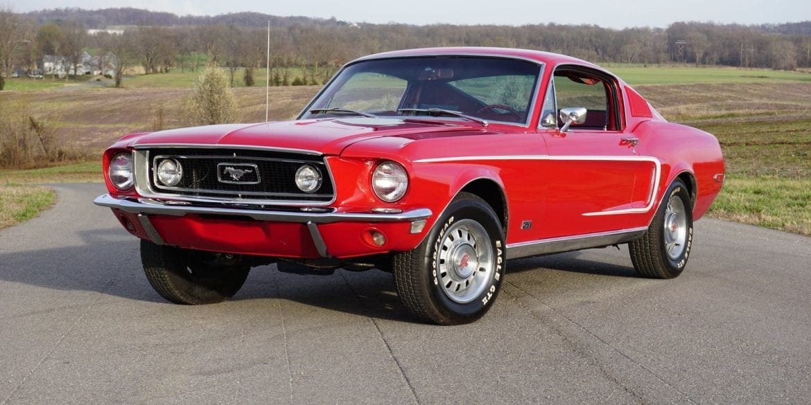 1968 Mustang - Color Options & Information