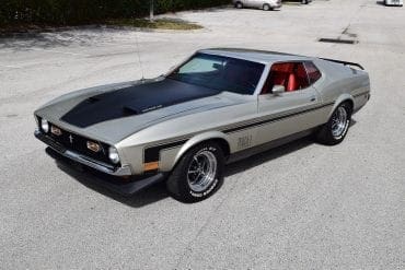 1971 Mustang Color Information