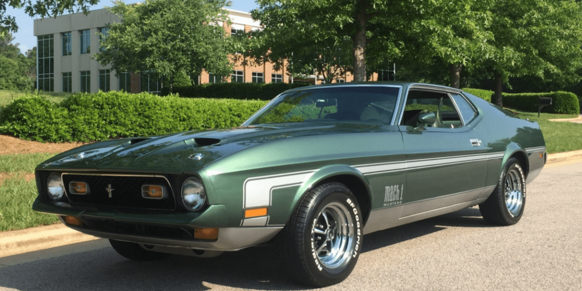 1972 Mustang Color Information