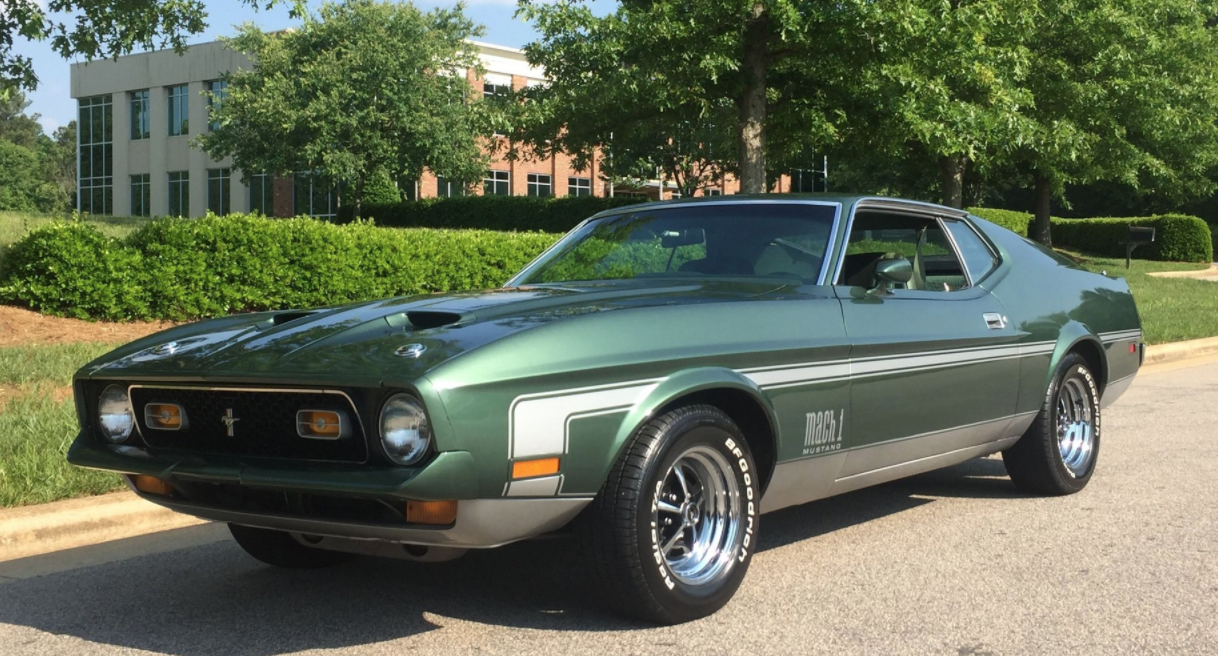 1972 Mustang Color Information