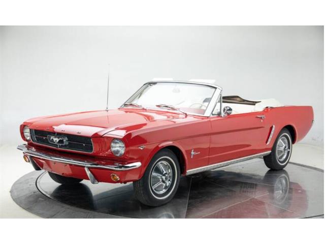 Poppy Red 1964 Ford Mustang