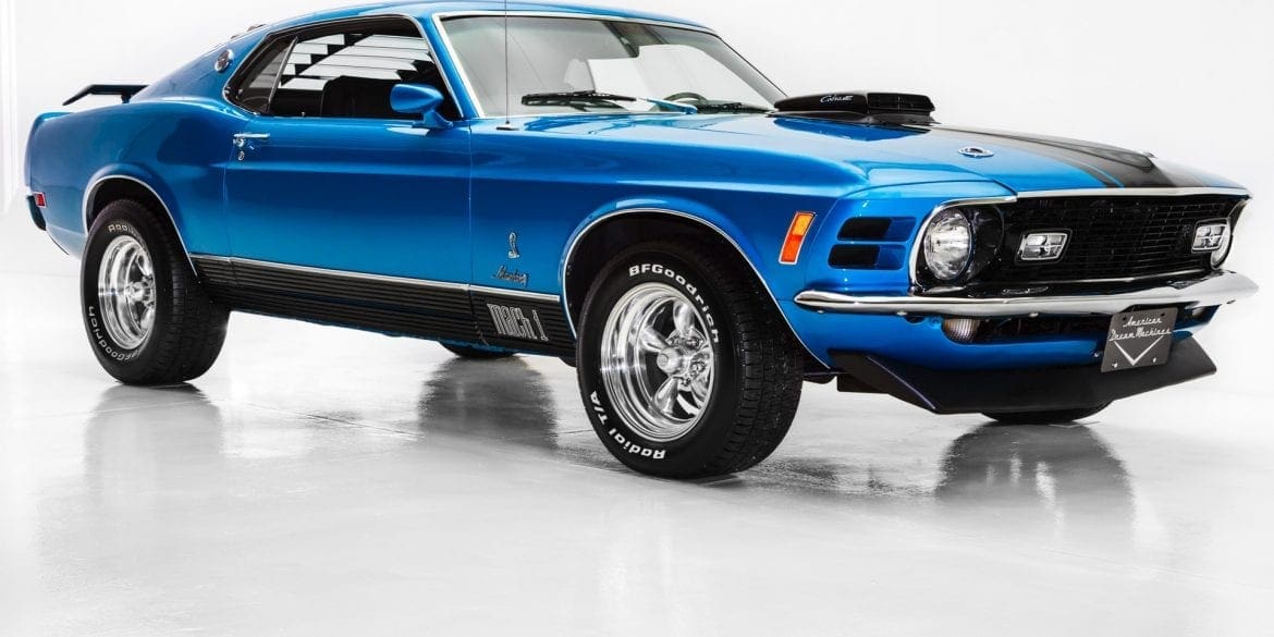 1970 Mustang Color Information