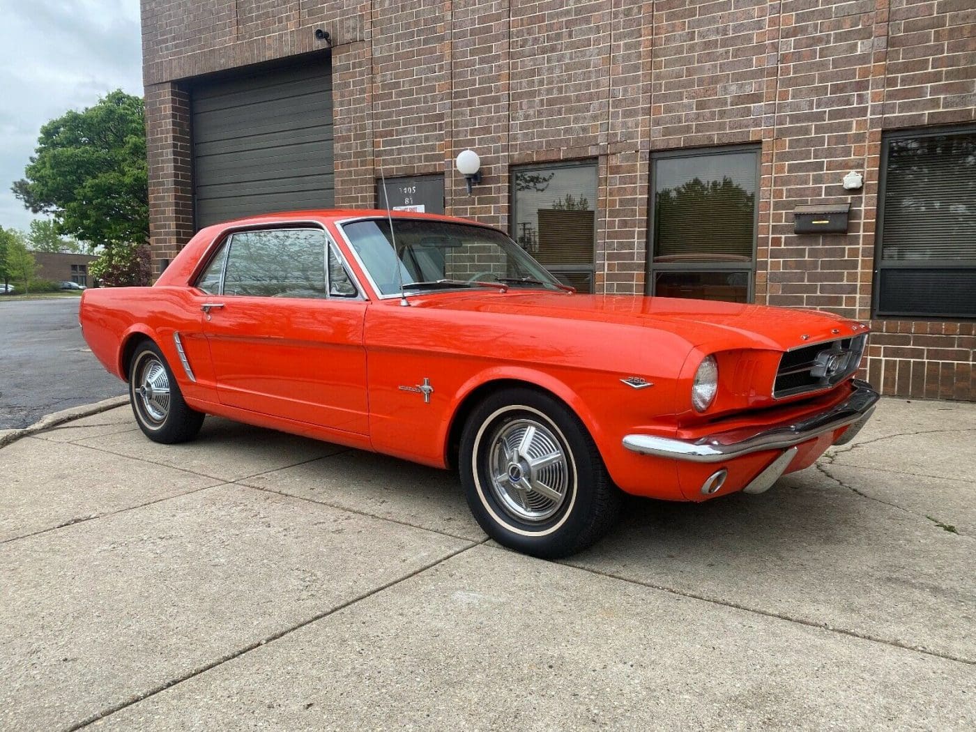 Poppy Red 1964 Ford Mustang