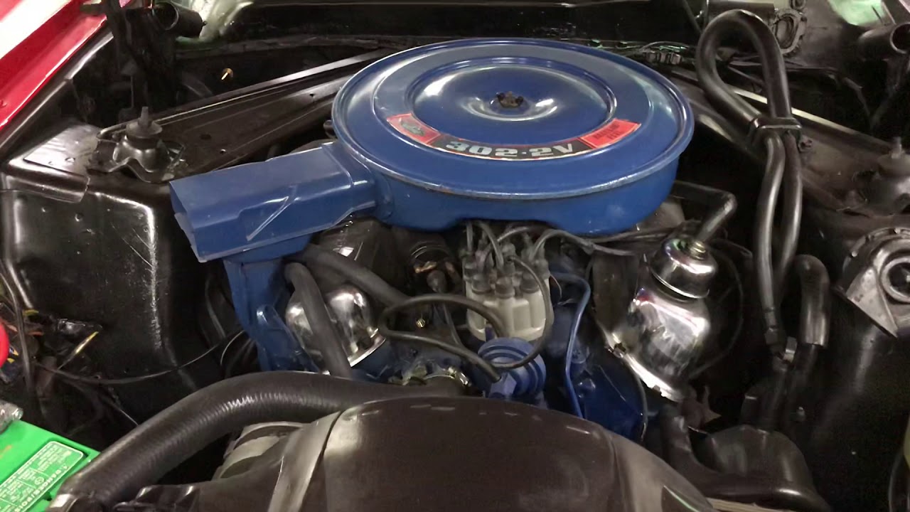 1971 Mustang 302 Engine