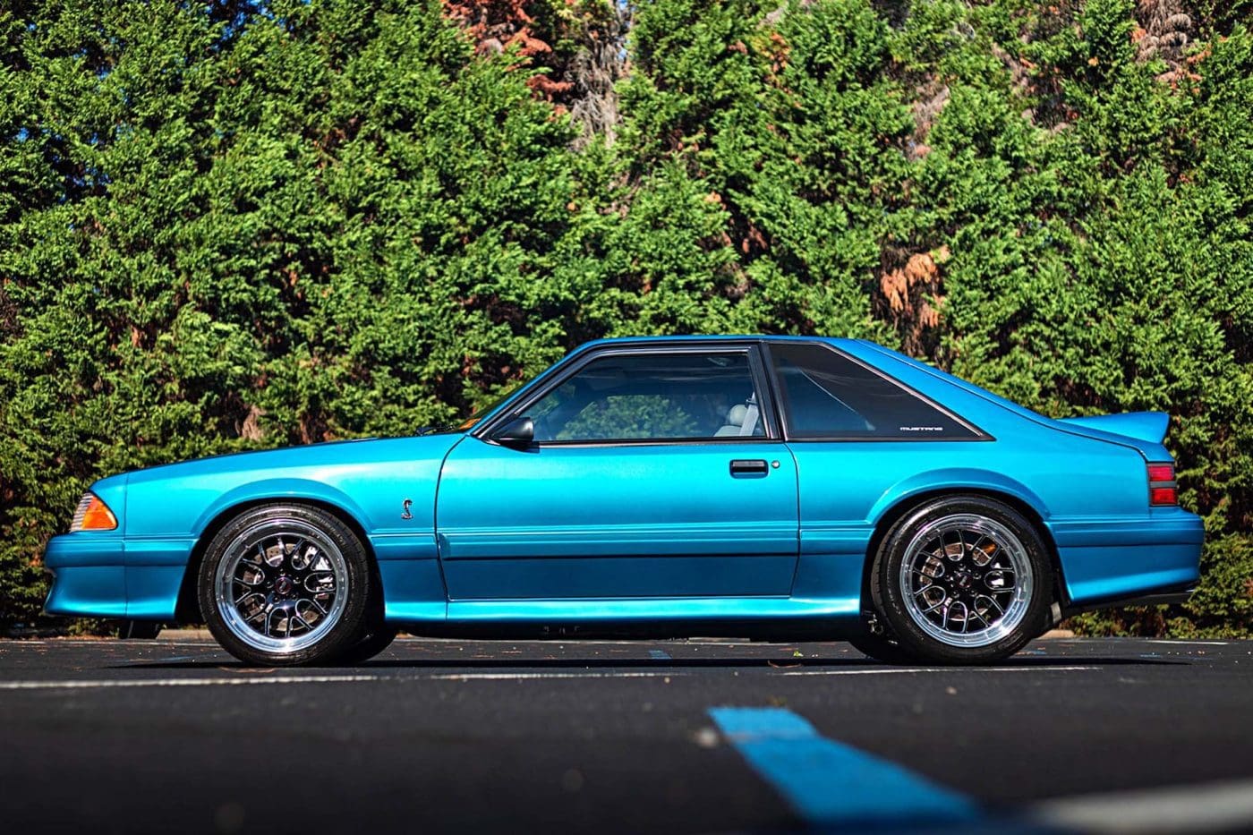 Reef Blue 1993 Ford Mustang