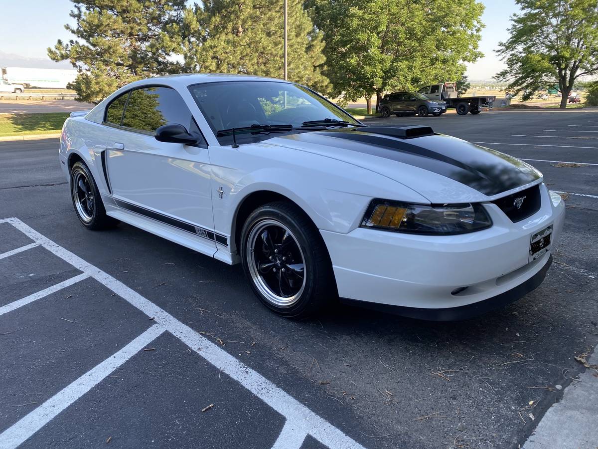 Oxford White 2003 Ford Mustang