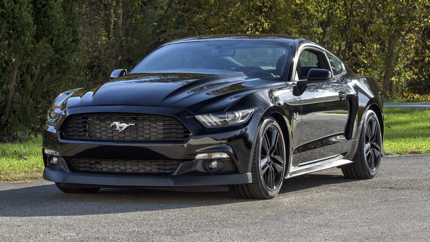 Shadow Black 2017 Ford Mustang