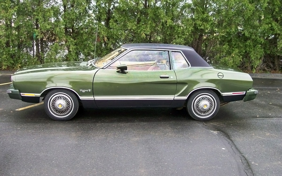 Light Green 1976 Ford Mustang