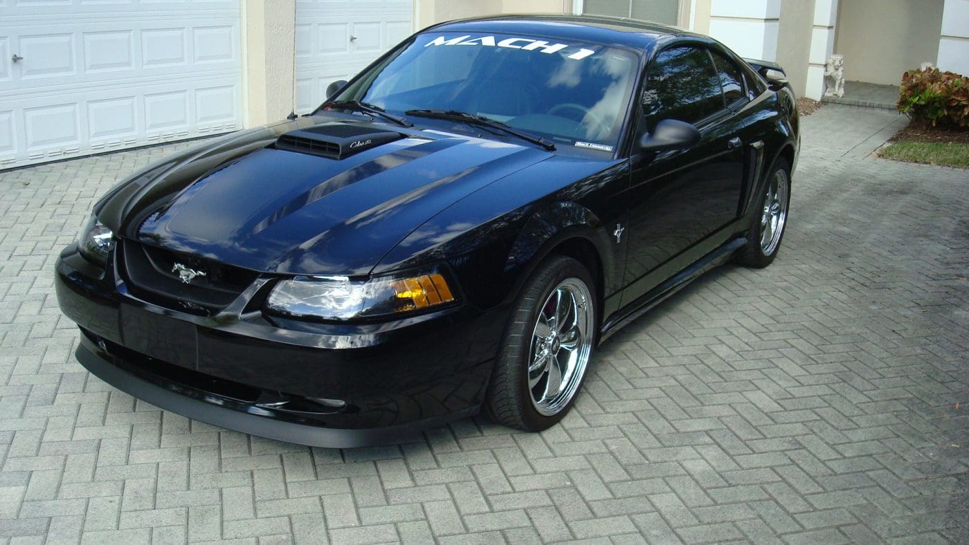Black 2003 Ford Mustang
