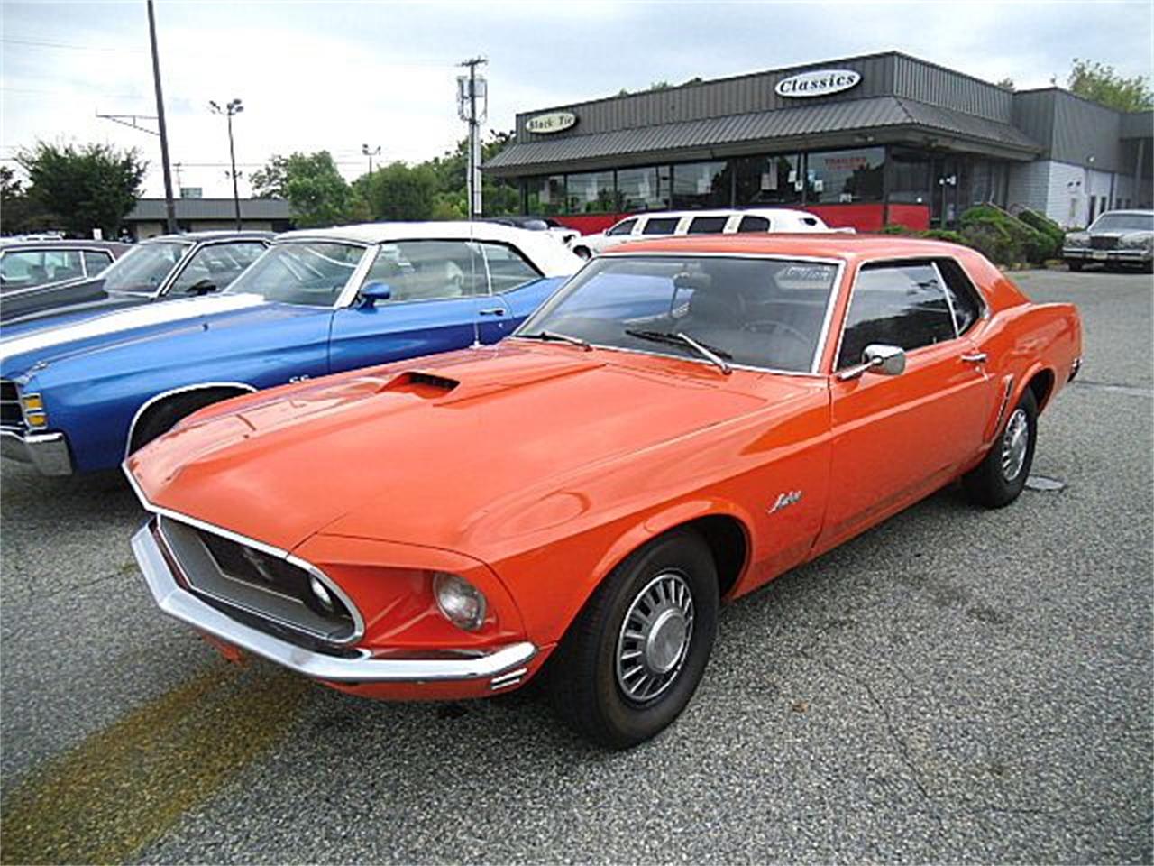 Flower Power Red 1969 Ford Mustang