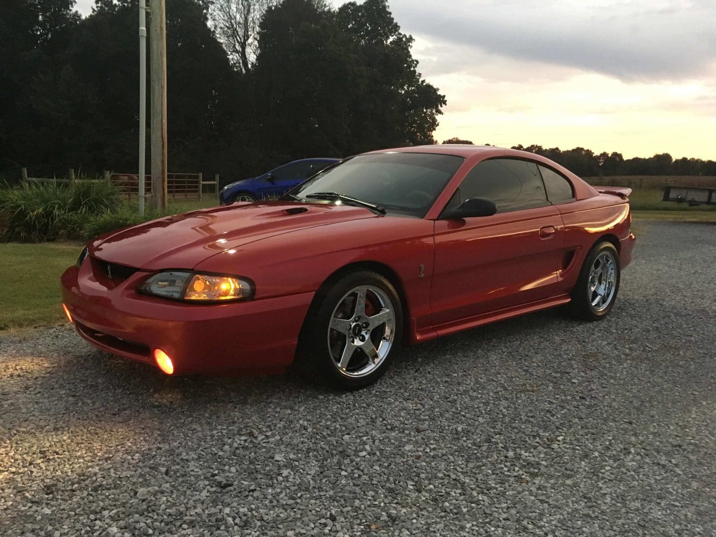 Laser Red 1996 Ford Mustang