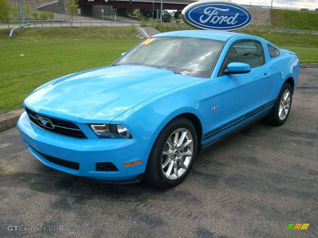 Grabber Blue 2010 Ford Mustang
