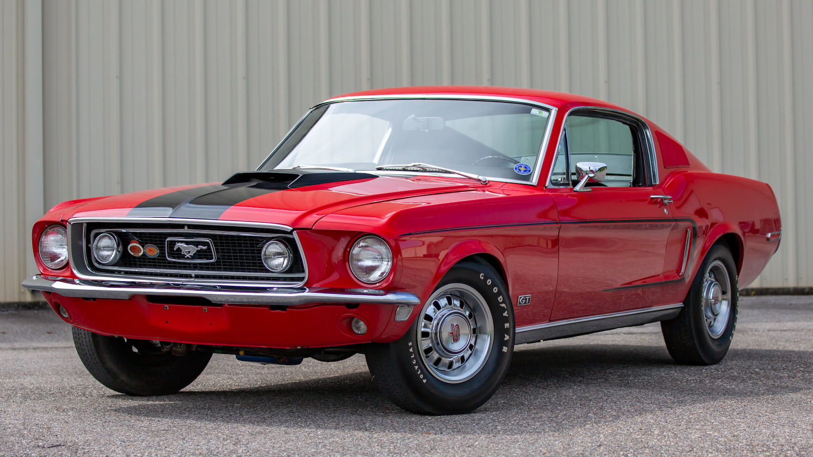 Special Red 1968 Ford Mustang