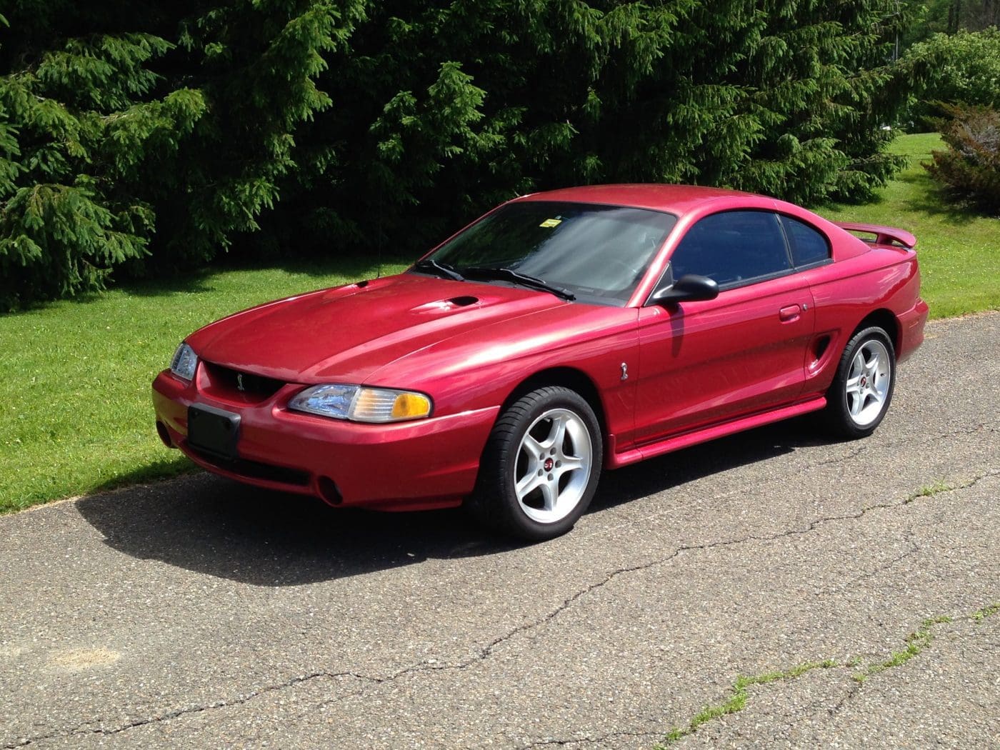 Laser Red 1998 Ford Mustang