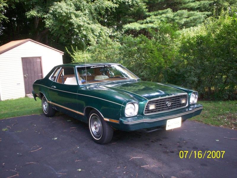 Dark Jade 1978 Ford Mustang