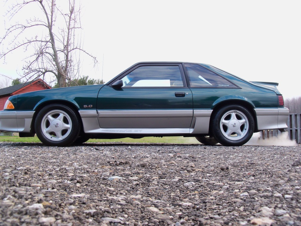 Deep Emerald 1991 Ford Mustang