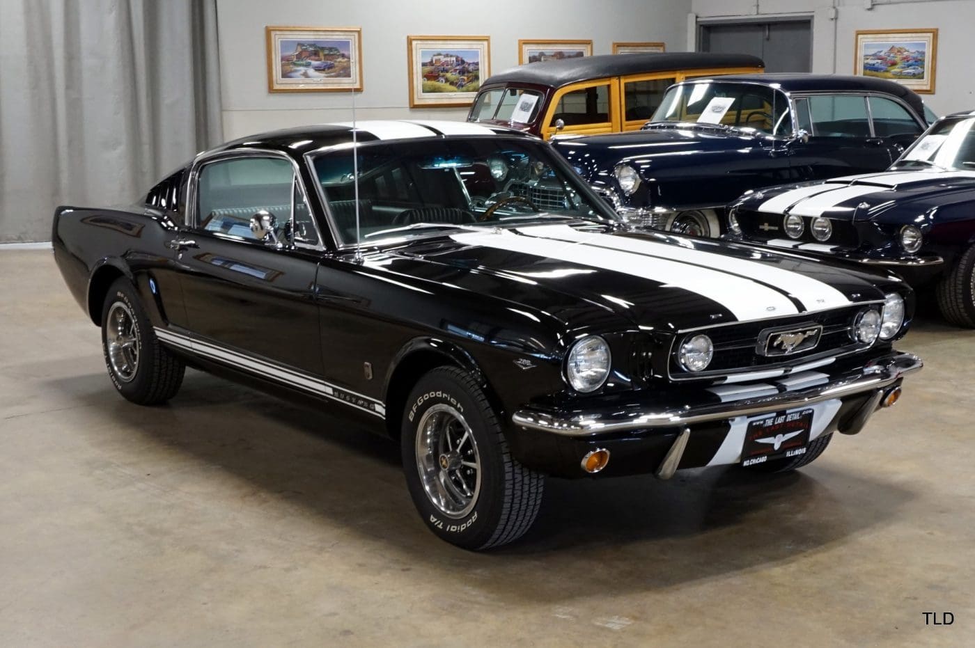 Raven Black 1966 Ford Mustang