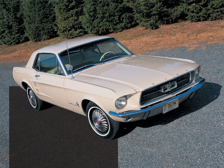 Pebble Beige 1967 Ford Mustang