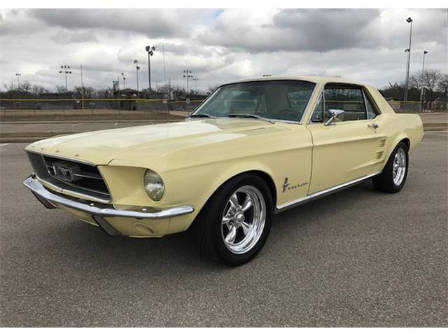 Springtime Yellow 1967 Ford Mustang