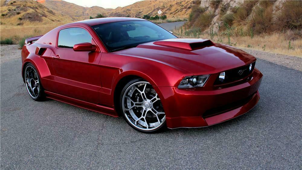 Red Candy 2012 Ford Mustang